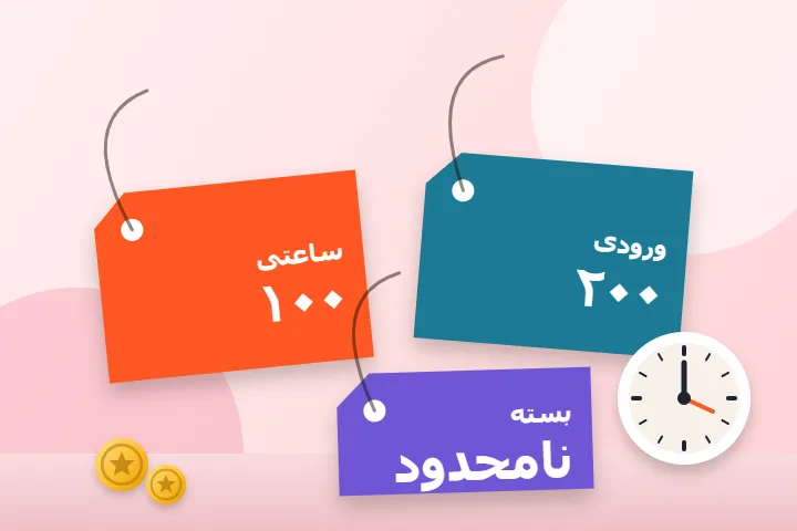 برچسب قیمت و منوی چاپ‌شده روی میز
